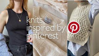 Spring Knits Inspired by Pinterest (Spring Patterns and Moodboard)