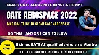 Magical trick to clear GATE Aerospace Engineering exam in first attempt