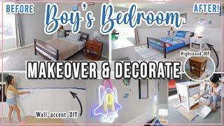 2023 DIY KIDS BEDROOM MAKEOVER + WALL ACCENT + BEDROOM DECORATING IDEAS 2023