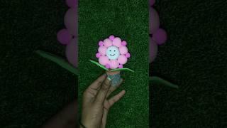 DIY Clay Flower Pot #trend #satisfying #craft #art #clayart #shorts#novisha art and craft