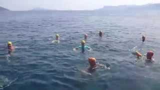 First Swim Turkish Lycian Way September 2015