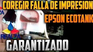  Epson L200 L210 L220 L355 L365 L375 L455 L555 L800 L805 L1300 L1800  Print Failure 