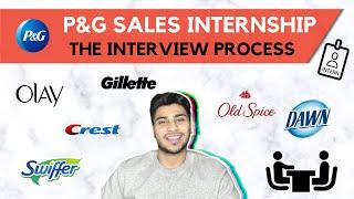 Interview Process: P&G Sales Internship in 2 Minutes