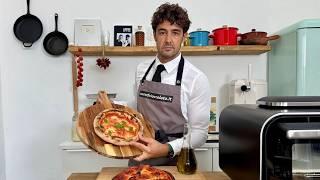 Pizza tipo Napoletana  fatta in casa con Forno Elettrico