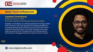 Presented By DIGITALCONFEX | Jaydeep Chakrabarty | Best Tech Influencer #techinfluencer #influencer