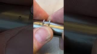 Technique for making a simple silver ring.