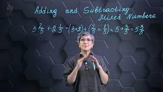 Adding and Subtracting mixed numbers. Part 1.