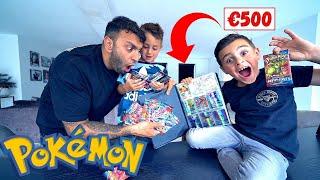 EEN MEGA VERRASSING VOOR ZE *POKEMON KAARTEN UNBOXEN* | LAKAP JUNIOR