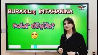 Buraxılış imtahanına düşən suallar. Azərbaycan dili. II hissə