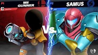 Elite Smash #191 - Josefine (Mii Gunner) Vs. seb (Samus)