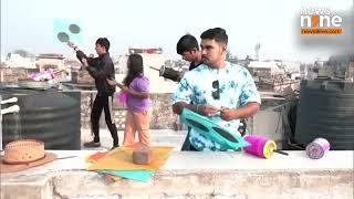 Locals In Ahmedabad Celebrate Makar Sankranti With Kite Flying | News9