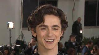 Watch Timothee Chalamet  Totally Fail at 'A Star Is Born' Sing-Along