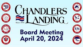 2024-4-20 - CLCA Board Meeting for April 2024