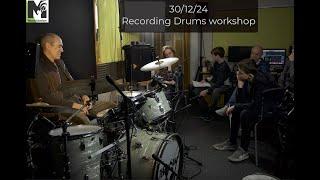 MusicStation Drum Recording Workshop Dec 24