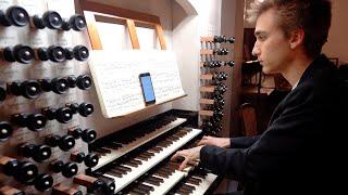 FANFARE on 'In Dulci Jubilo' - on the BACH-ORGAN at St. Thomas Church - Leipzig - Paul Fey