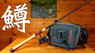 Most Outrageous Trout Setup: Tenryu Rayz Spectra X 23 Shimano Cardiff XR X Simms Freestone Hip Pack