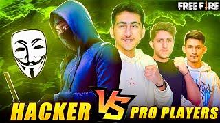 6 Pro Players Vs God Hacker1 Hacker Vs 49 Players - Garena Free Fire