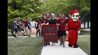 Ohio Wesleyan Class of 2028 Move-In, Convocation, and First Lap