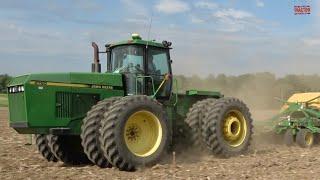 JOHN DEERE 8760 Tractor Seeding Soybeans