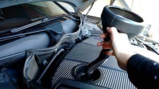 Easy Engine Oil Change - Mercedes C Class w203 220 CDI Diesel - 12/13