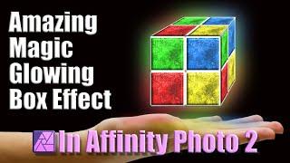 Amazing Magic Glowing Box Effect in Affinity Photo Tool