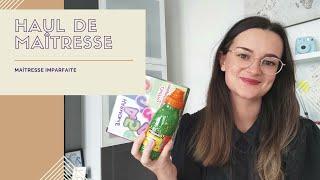 Haul de maîtresse