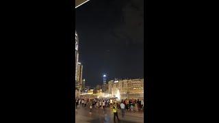 Ramadan Nasheed beim Burj Khalifa in Dubai