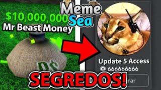 LUGARES SECRETOS E ACESSO AO UPDATE 5 DO MEME SEA!