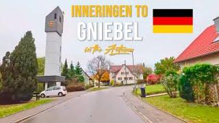 Driving in Germany  from Inneringen to Gniebel in November 2023