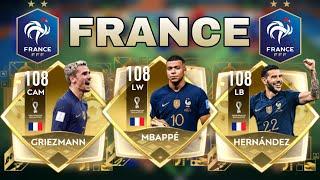 EPIC FULL FRANCE SQUAD BUILDER | FIFA MOBILE 22