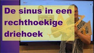 3h 6.4 A De sinus in een rechthoekige driehoek