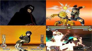 Naruto: Ultimate Ninja 2 [PS2] All Jutsu and Ultimate Jutsu