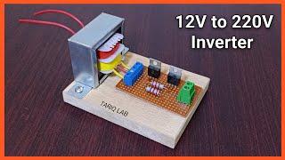 How to make 12V to 220v Inverter