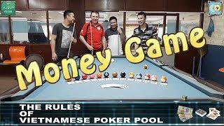 The Rules of Poker Pool - Money Game at VTC Billiard Club in Hanoi Vietnam