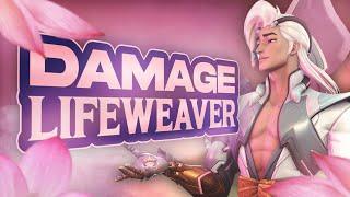 Changing the support META with DAMAGE LIFEWEAVER - Overwatch 2