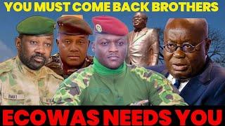 NOT AGAIN AKUFO ADDO: GHANAIAN PRESIDENT NOT GIVING UP ON AES "THEY MUST COME BACK TO ECOWAS"