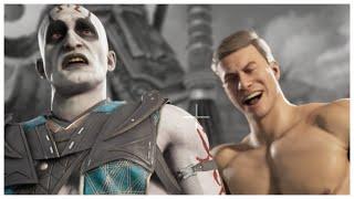 MK1: Jean Claude Van Damme Jump Scare on EVERYONE (Even Quan Chi)