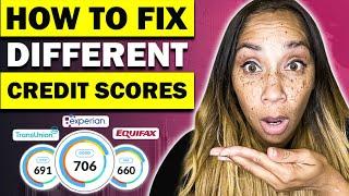  Why You Have Different FICO Credit Scores & How To Fix Them￼!