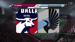 FIFA 23 | FC Dallas vs Minnesota United - Crown Lane | Gameplay