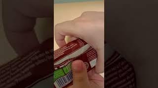 How to open a RITTER SPORT chocolate  #satisfying #shorts