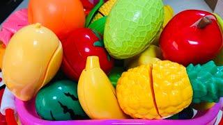 Satisfying with Assorted Fruits toys | ASMR #akichan