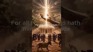 Heaven Is His Throne, Earth Is His Footstool | Isaiah 66:1-2 (KJV) Visualized@AIBIBLEMOVIES