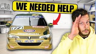 We Needed Help!! The Peugeot 406 BTCC Build Is Under Way