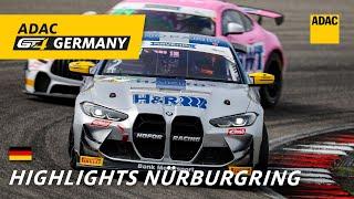 Highlights ADAC GT4 Germany Nürburgring | Rennen 2 | Deutsch | ADAC Motorsports