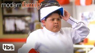 Manny’s Messy Fencing Match (Clip) | Modern Family | TBS