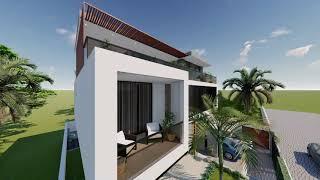 modern house we designed in Pointe Noire Congo Brazzaville