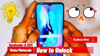 Unlock Motorola Bootloader & OEM Without PC 2022 | Moto Bootloader Unlock Without Computer