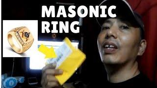 the masonic ring, Unboxing will make you consider buying one