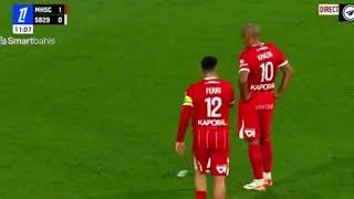 Wahbi Khazri Goal Amazing Free kick, Montpellier vs Brest FC (3-1), Goals Results/Highlights-2024