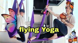 BTS try flying yoga ‍️🪔 // Hindi dubbing // Part-1[reupload]